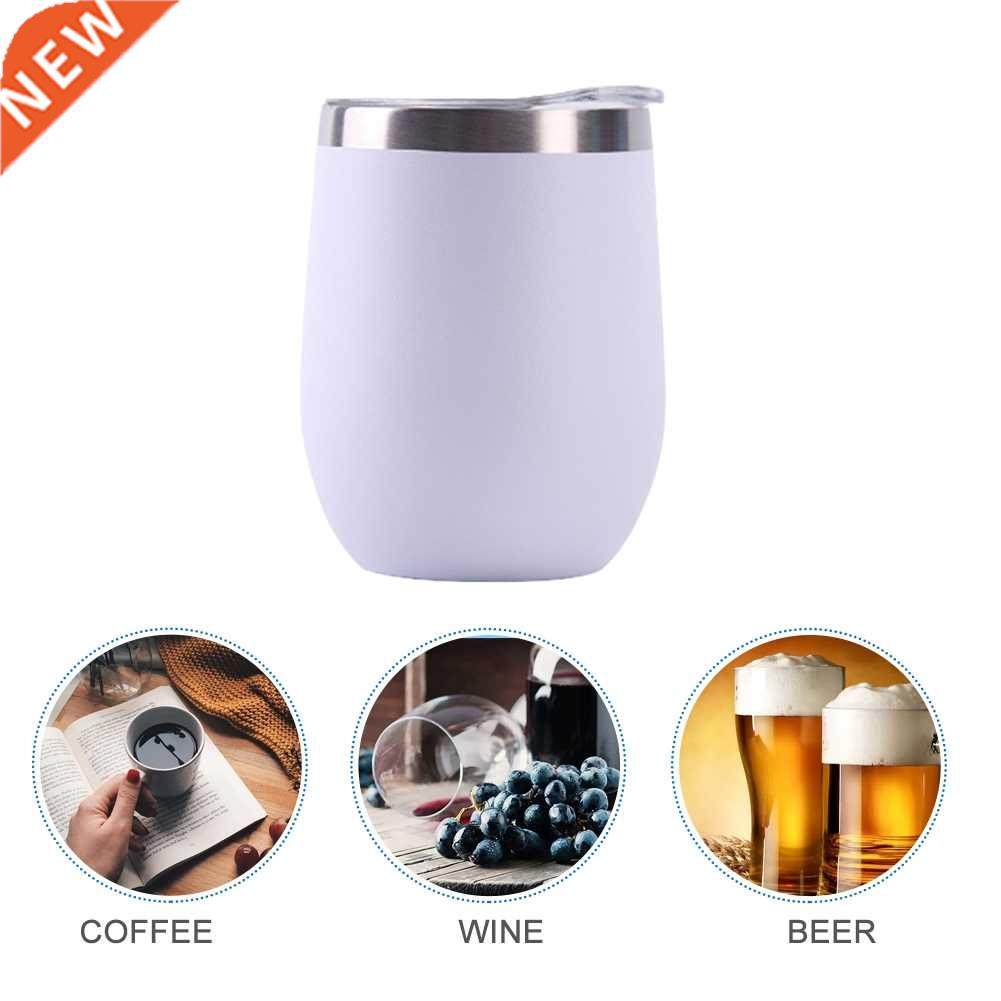 12oz Home Office Portable Reusable Wine Tumbler Gift Coffee