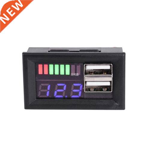 Blue LED Digital Display Voltmeter Mini Voltage Meter Volt T