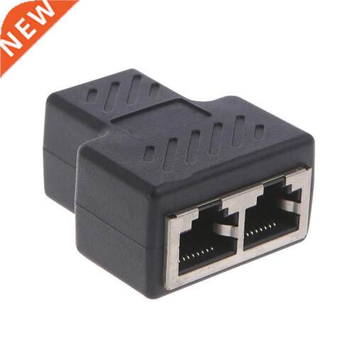 1 To 2 Ways LAN Ethernet Network Cable RJ45 Female Splitter