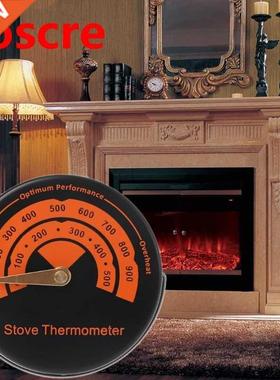 Alloy Magnetc Stove Flue Ppe Thermometer - Temperature Gau