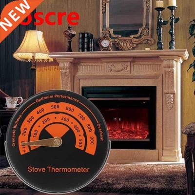 Alloy Magnetc Stove Flue Ppe Thermometer - Temperature Gau