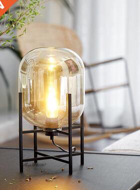 Nordic Glass Floor Lamp Led Designer Standing Lamp for Livin