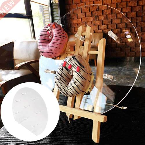 8 Pillars Acrylic Donut Holder Display Rack Wedding