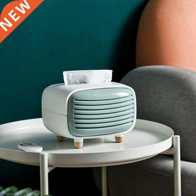 Vintage Radio Facial Tissue Box Cover Napkin Hol