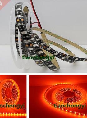5M Orange 600nm SMD 5050 300LEDs Strip Lights Lamp 12VDC Bla