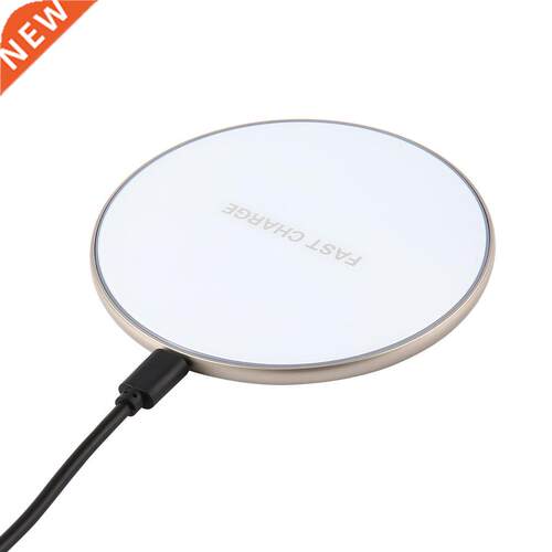 Desktop Aluminum Mirror Fast Wireless Charging 10W Mobile Ph