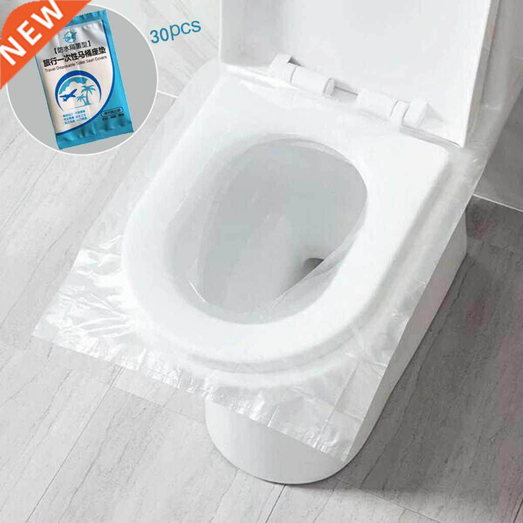 30pcs Toilet Disposable Sticker Toilet Seat Cover Business
