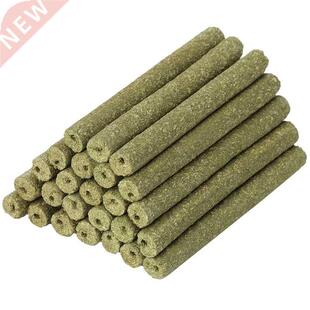 40 PCS Natural Mixed Grass Stick Chinchilla Chew Toys For