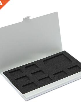 9 Micro-SD/SD Memory Card Storage Holder Box Protector Cases