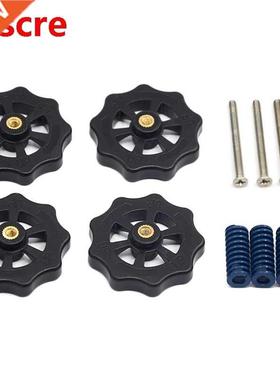 4 Pcs Upgraded Hand Twist Leveling Nut Diameter 40mm+ 4PCS H