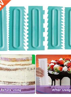 Cake Scraper Cream Smo Pastry Icing Combs Baking Access