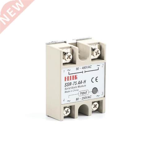 solid state relay SSR-75AA-H 75A actually 80-250V AC TO 90-4
