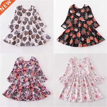 Girlymax Fall Halloween Baby Girls Children Kids Clothes Mil