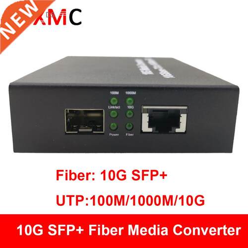 10G Enhanced SFP+ Media Converter 10GBase-T Ethernet Switch