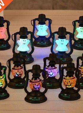 12 Pcs Pumpkin Elf Halloween Hanging Light Outdoor