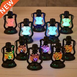 12 Pcs Pumpkin Elf Halloween Hanging Light Outdoor