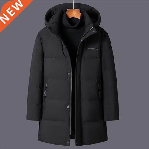 2021 Brand Winter White Duck Down Coats Men Thicken Warm Dow