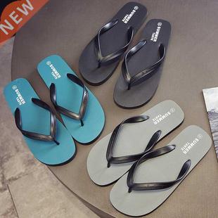 Summer Men Slippers Outdoor Non-slip Beach Shoes Quick dry F