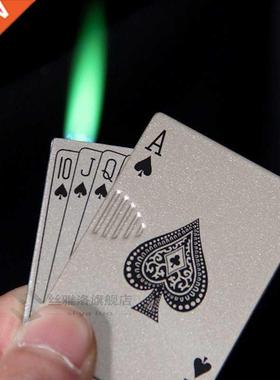 New Creative Jet Torch Turbo Lighter Counterfeit Light Playi