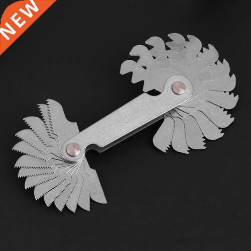 28 in 1 Thread Plug Gage Steel Thread Gage Metric Whitworth