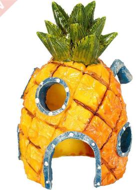 Underwater Comic Plants Pine House Fish Hiding Play Hom