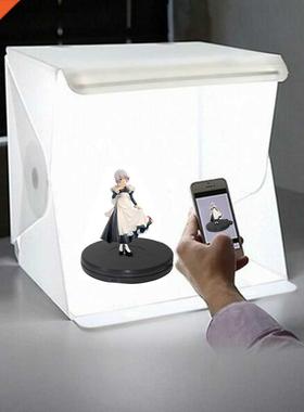 LED Folding Photo background light box Softbox with Photogra