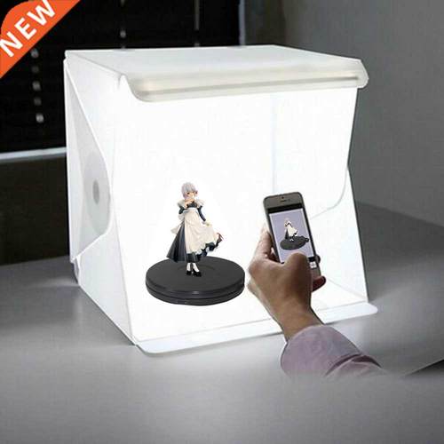 LED Folding Photo background light box Softbox with Photogra