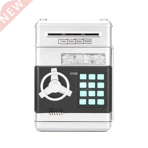 Mini Piggy Bank ATM Money Box Safety Electronic Password Che