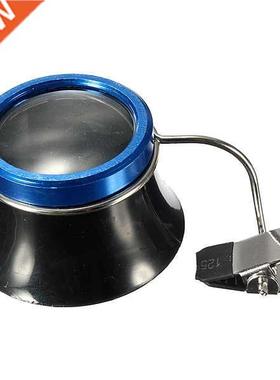 5X Clip-On Eye Loupe Eyeglass Magnifier Magnifying Glass Len
