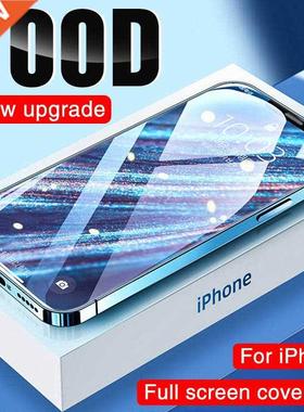 100D Full ver Tempered Glass for iPhone 11 12 13 Pro Max Scr