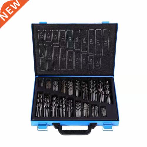 170pcs/Set HSS Engineering Twist Drill Bit 1-10mm Precision