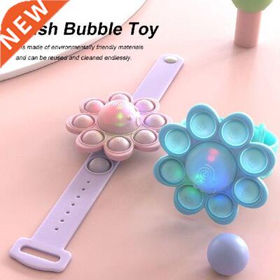 Decompresson Bracelet Press Bubble Fdget Toys Ranbow