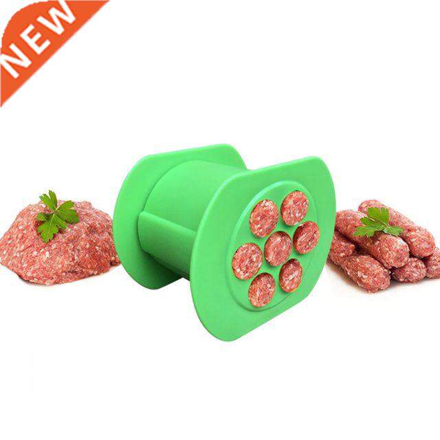 One Press Cevapcici Manual Sausage Maker Meat Stuffer Filler - 实物图