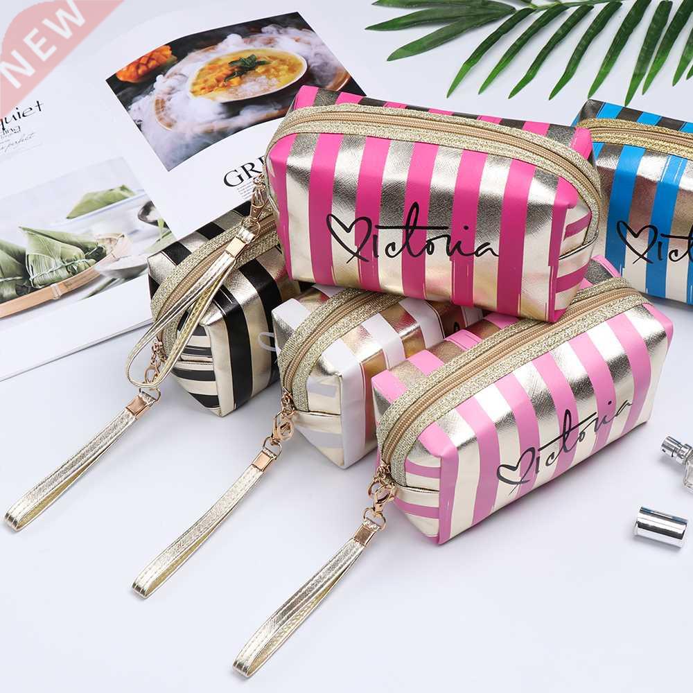 1Pcs Waterproof Laser Cosmetic Bags Women Make Up Bag PVC Po