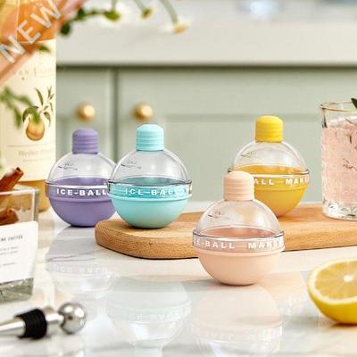 Ice Ball Mold Whiskey Spherical Food Grade Silicone Ice