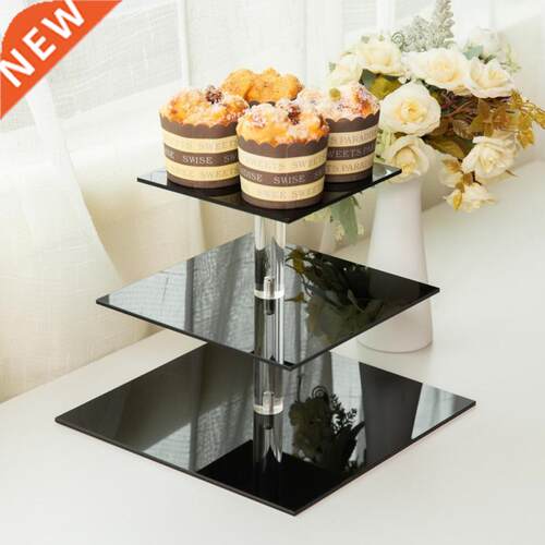 European Three-layer Cake Stand Wedding Party Dessert Table