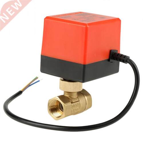 DC12V G1/2 inch DN15 2 Way Brass Motorized Actuator Ball Val
