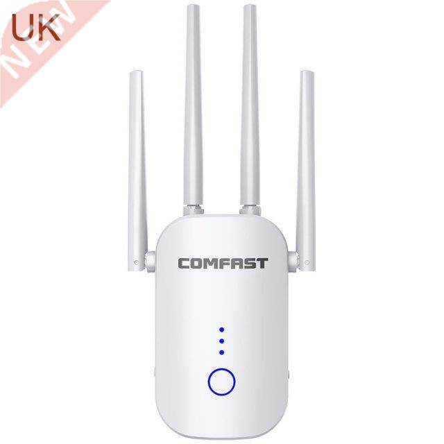 WIFI Signal Amplifier WR758AC Dual-frequency Four-antenna 12