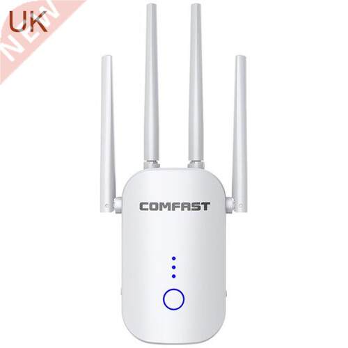 WIFI Signal Amplifier WR758AC Dual-frequency Four-antenna 12