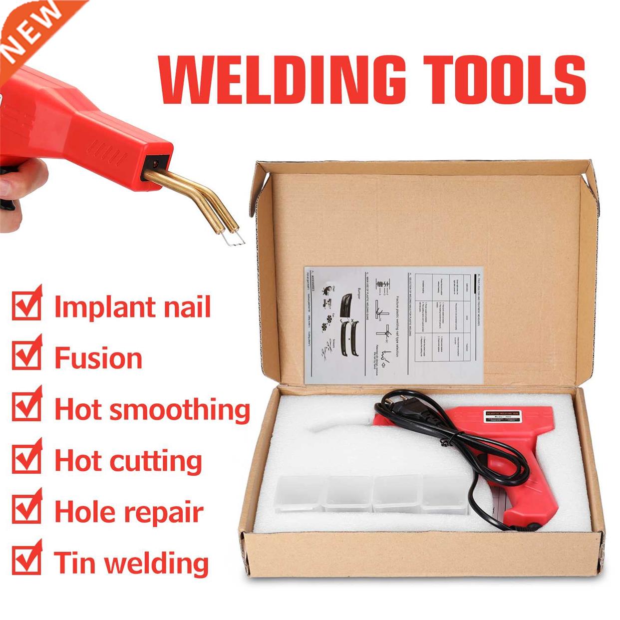 Handy Plastics Wels Garage Tools Hot Staplers Machine Sol