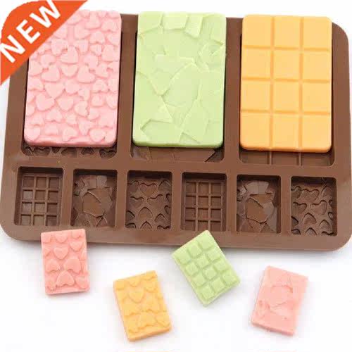 9-Cavity Chocolate Silicone Mold Fondant Candy Cake Molds
