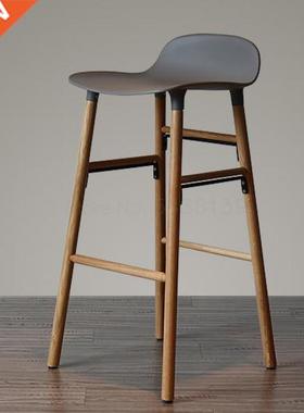 Nordic Denmark small apartment multifunctional bar chair