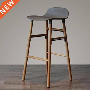 Nordic Denmark small apartment multifunctional bar chair