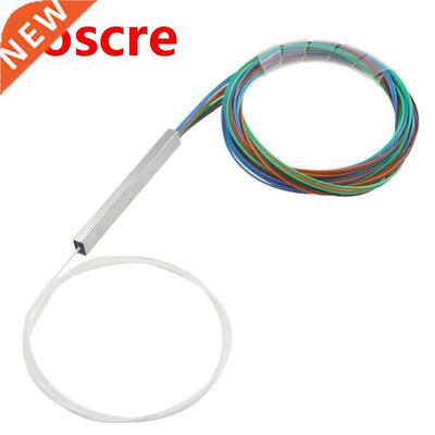 FTTH Single Mode 1x16 mini Fiber Optic PLC colorful Splitter