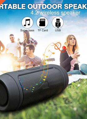 Mini Wireless Bluetooth-Compatible Bass Speaker Portable Sub