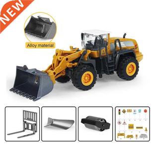 Alloy Construction Model Car Engineering Truck Toys Bulldoze