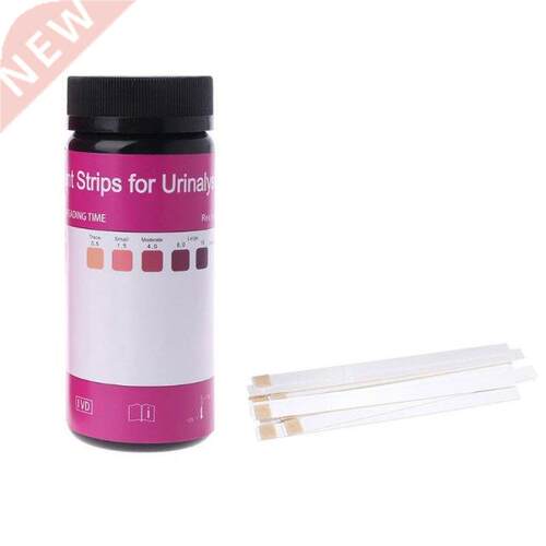 100 Strips Ketone Test Strips Urine Tester Reagent Strip Atk