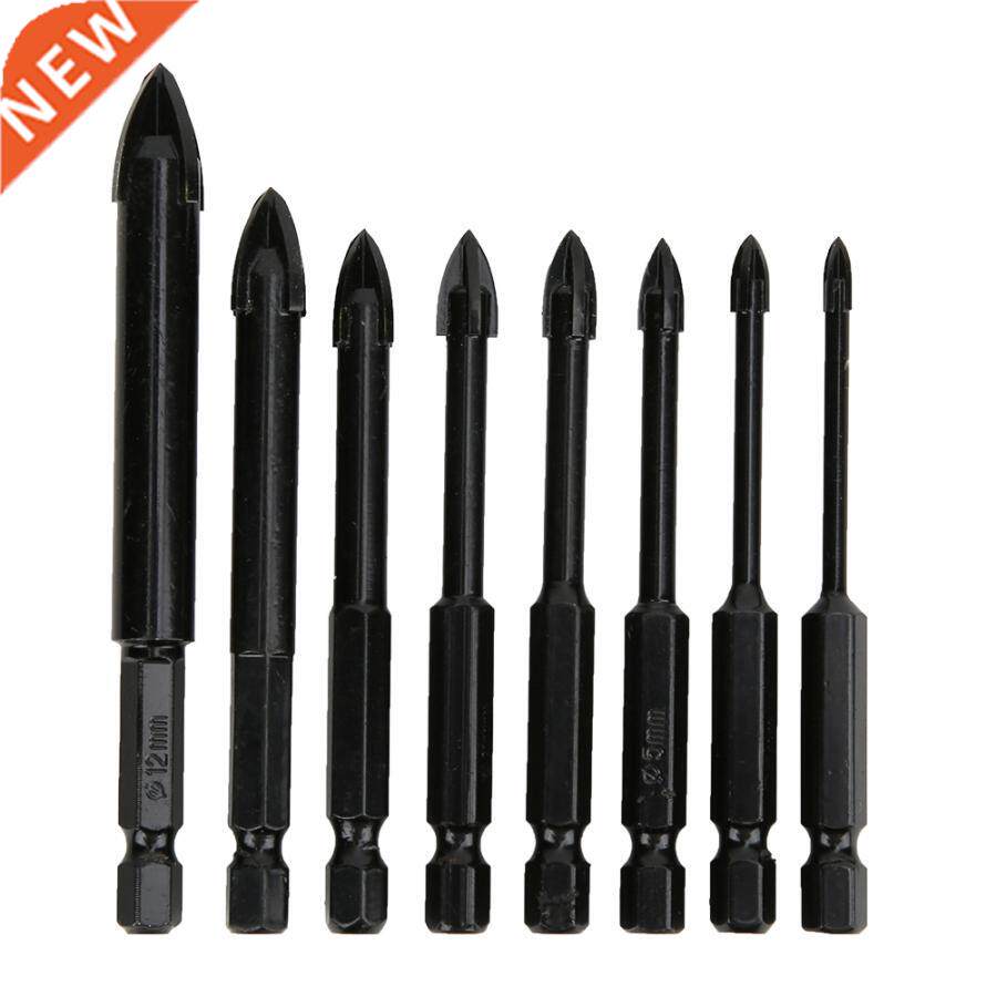 DIY Woodworking Tools 8PCS High Carbon Steel Hex Shank Cross