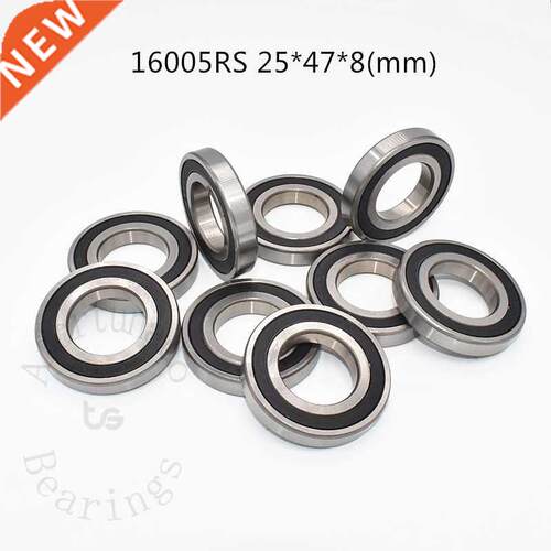 1pcs 16005RS 25*47*8(mm) free shipping chrome steel rubber