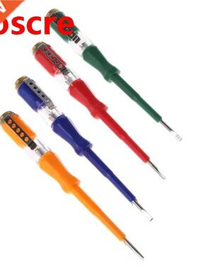 1Pc Colorful Portable Flat Screwdriver Electric Pen Utility